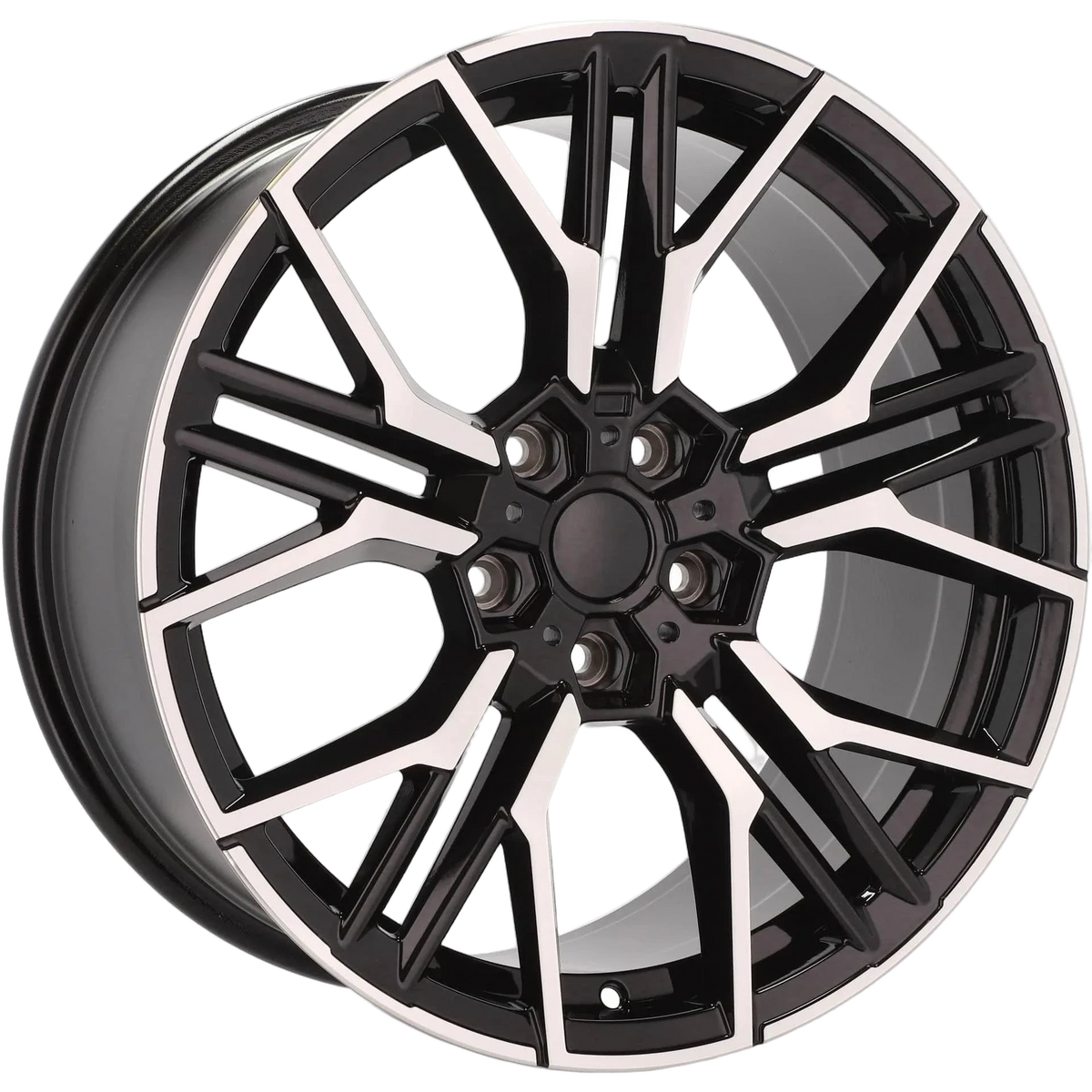 Alu kola pro BMW I0405 9.5x20 5x112 ET38 66.6 Black Polished | Wheelsup.cz