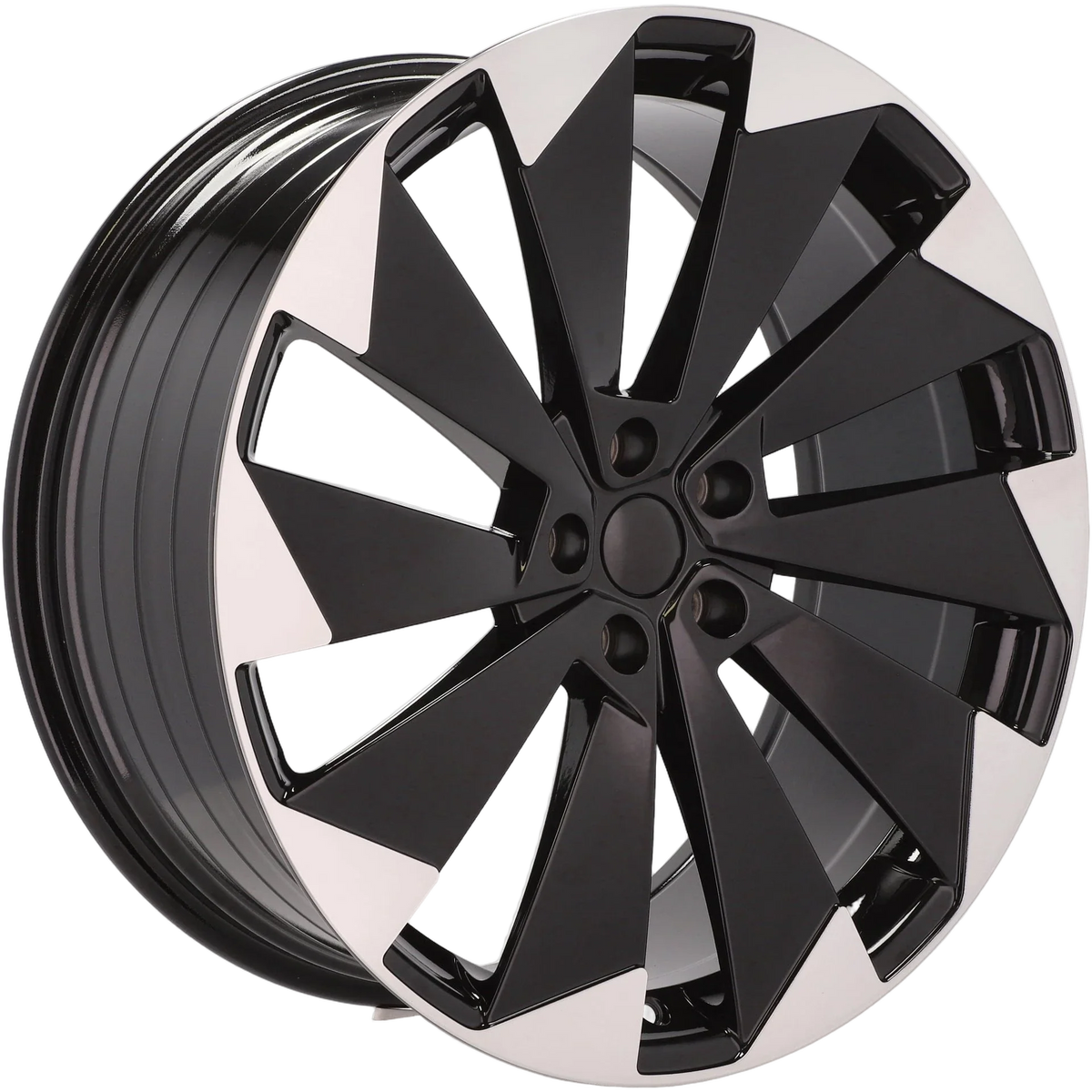Alu kola pro Škoda I1141 8x18 5x112 ET45 57.1 Black Polished | Wheelsup.cz