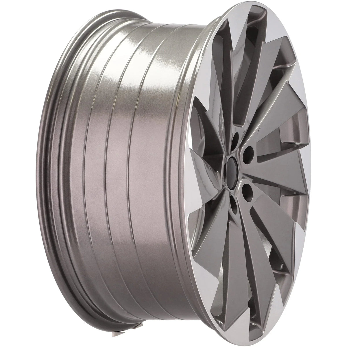 Alu kola pro Škoda I1141 8.5x21 5x112 ET40 57.1 Grey Polished