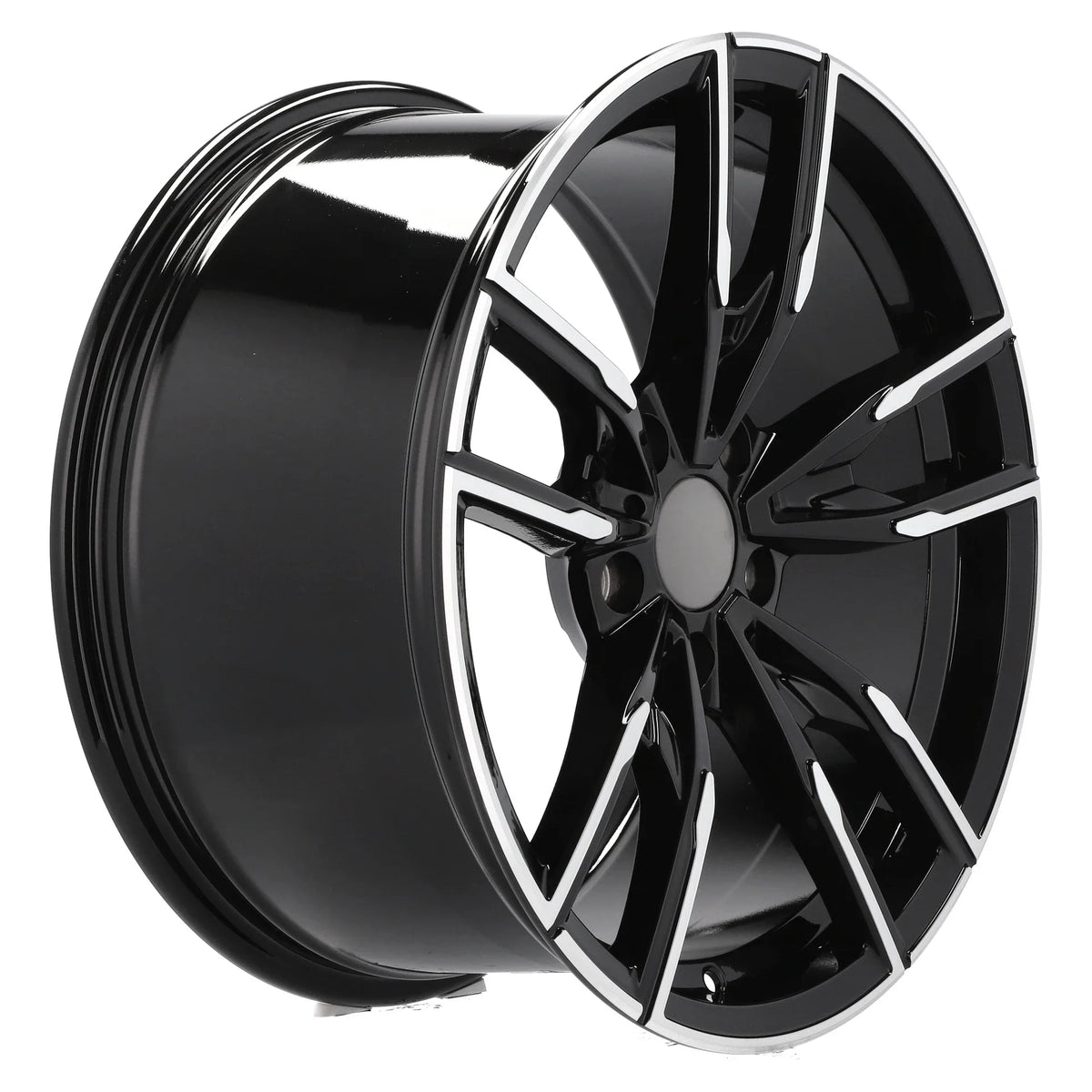 Alu kola pro BMW I5478 8x18 5x120 ET34 72.6 Black Polished Half Matt | Wheelsup.cz