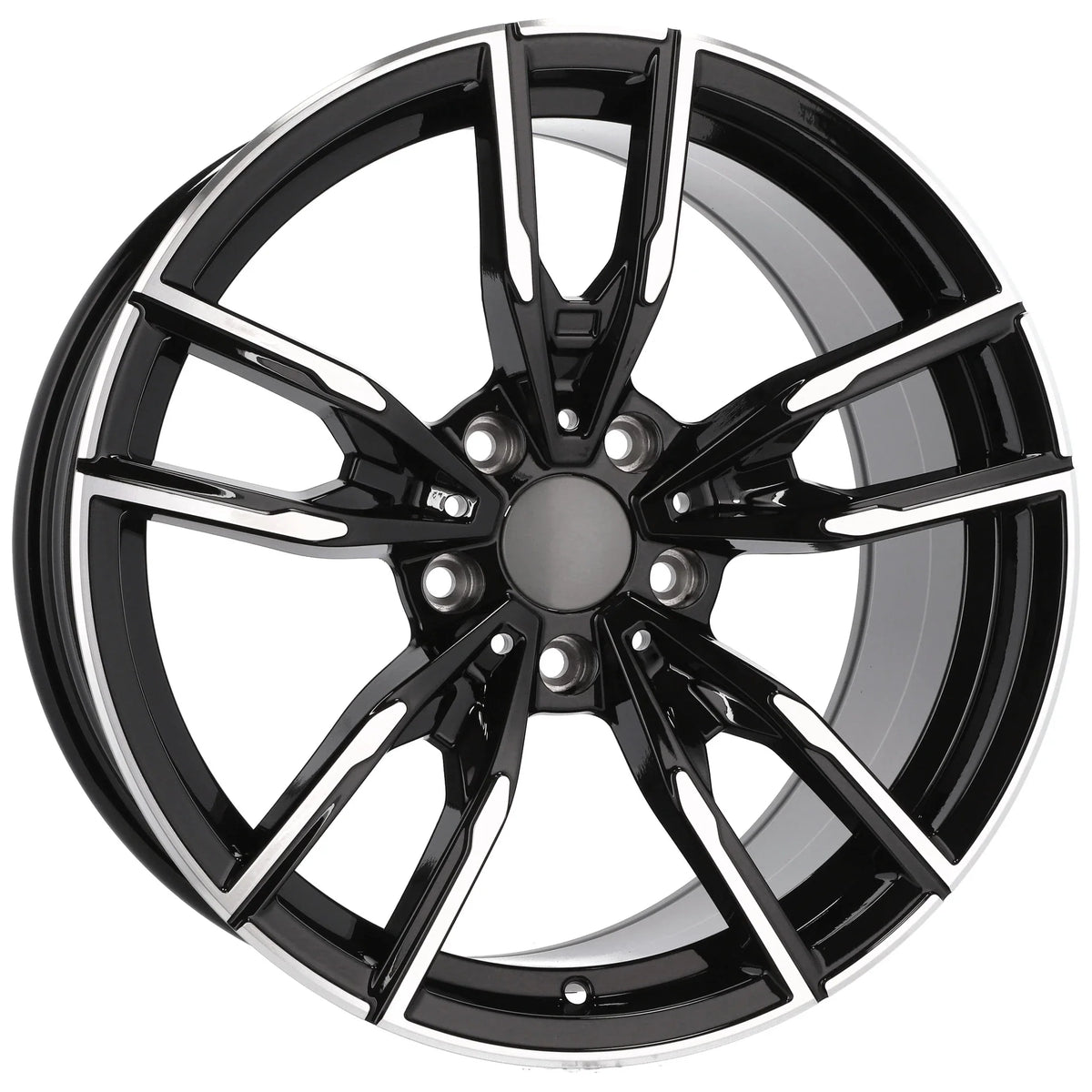 Alu kola pro BMW I5478 8x18 5x120 ET34 72.6 Black Polished Half Matt | Wheelsup.cz