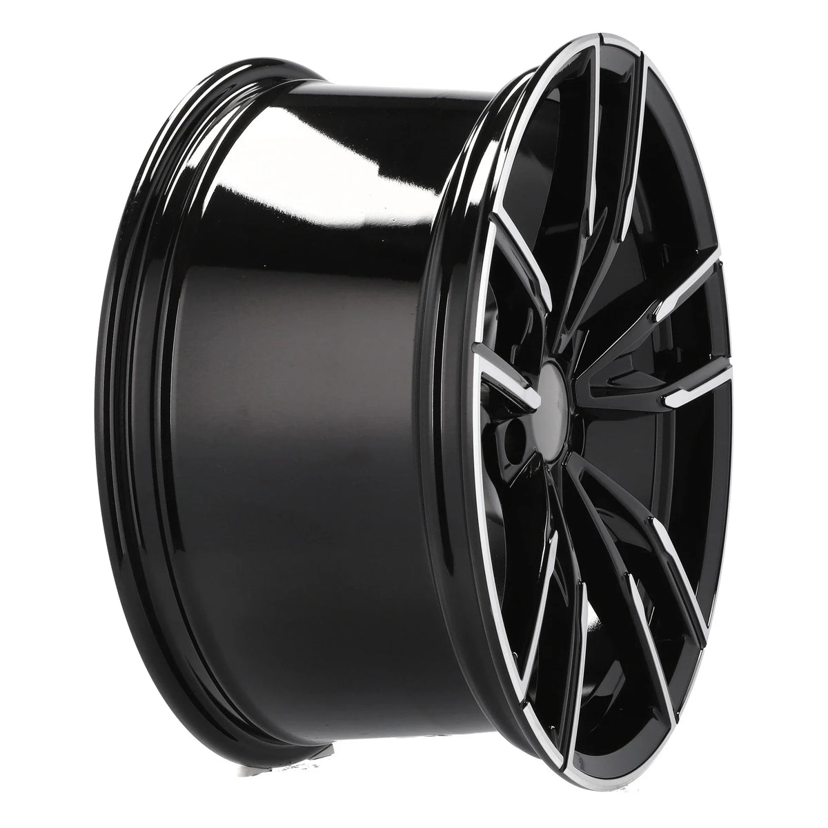 Alu kola pro BMW I5478 8x18 5x120 ET34 72.6 Black Polished Half Matt | Wheelsup.cz