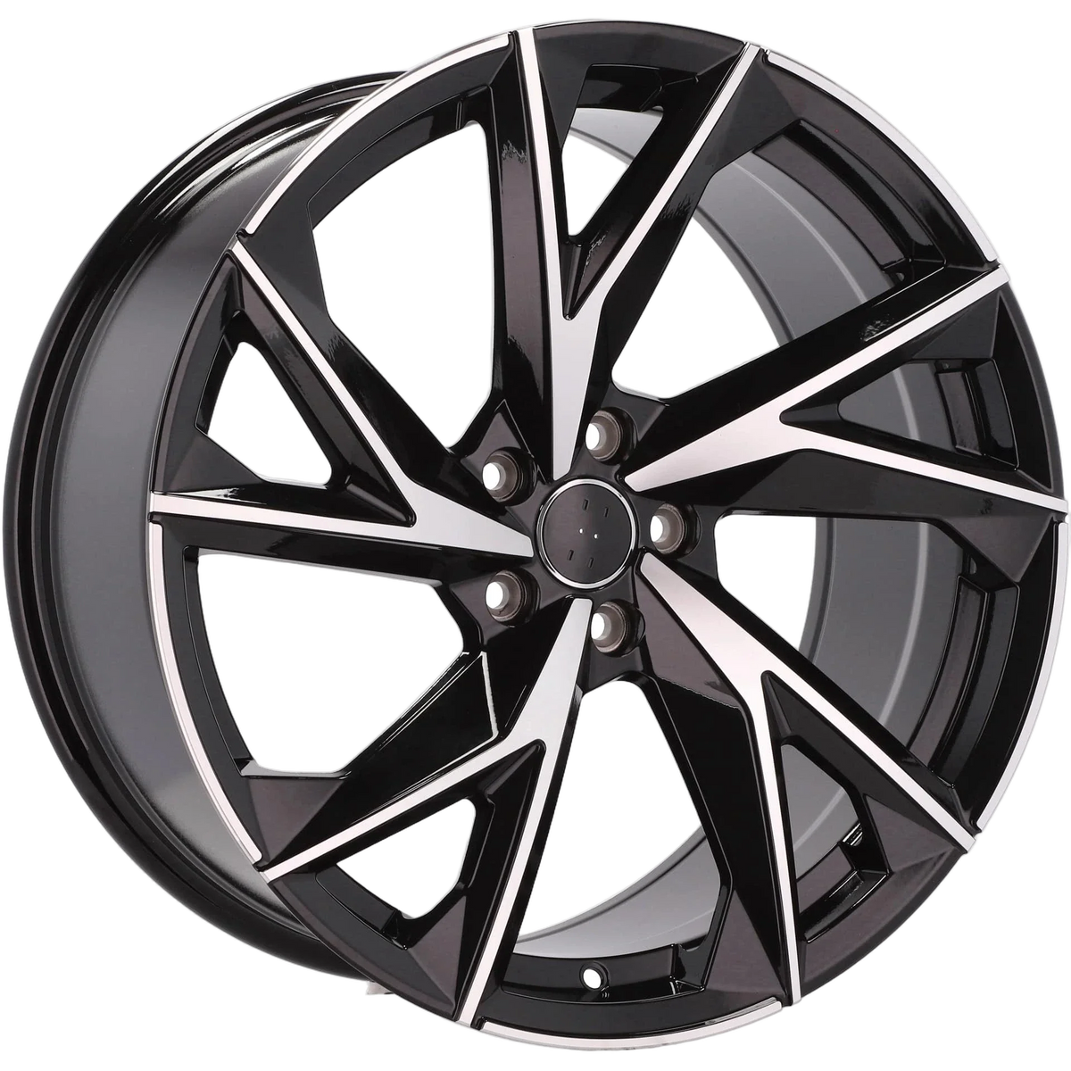Alu kola pro Audi I5491 8.5x19 5x112 ET38 66.6 Black Polished | Wheelsup.cz