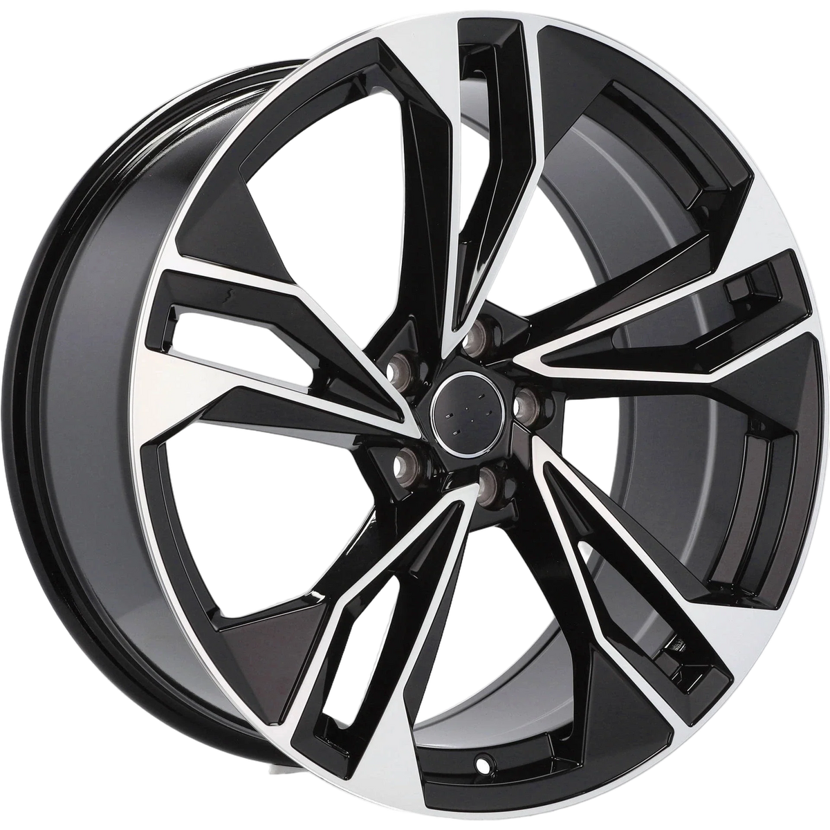 Alu kola pro Audi I5493 8x18 5x112 ET42 66.6 Black Polished | Wheelsup.cz