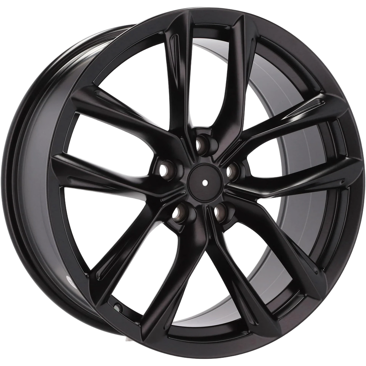 Alu kola pro Tesla I5552 9.5x20 5x114.3 ET35 64.1 Black Half Matt | Wheelsup.cz