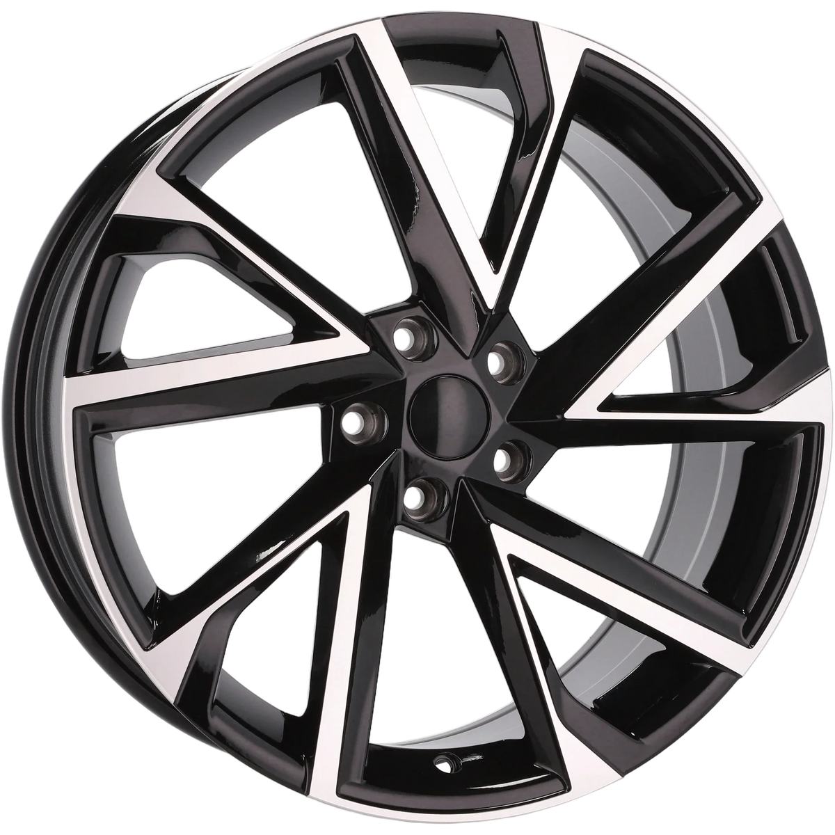 Alu kola pro Škoda I5568 8x19 5x112 ET41 57.1 Black Polished | Wheelsup.cz