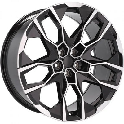 Alu kola pro BMW I5592 9.5x21 5x112 ET36 66.6 Black Polished | Wheelsup.cz