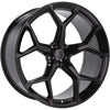 Alu disky pre Audi I5598 8.5x19 5x112 ET32 66.6 Čierna