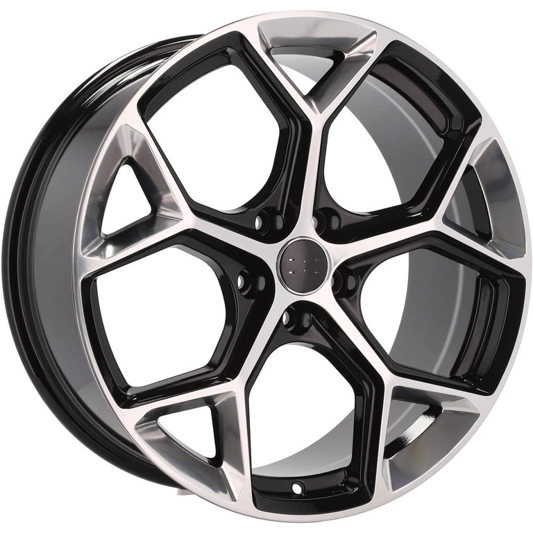 Alu kola pro Audi I5598 9x21 5x112 ET31 66.6 Silver & Black