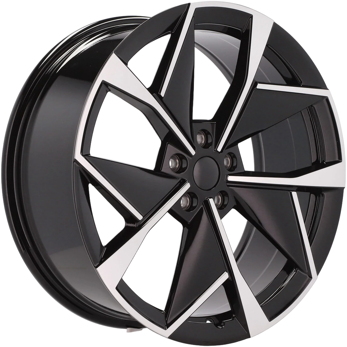 Alu kola pro Škoda I5638 8x19 5x112 ET45 57.1 Black Polished | Wheelsup.cz