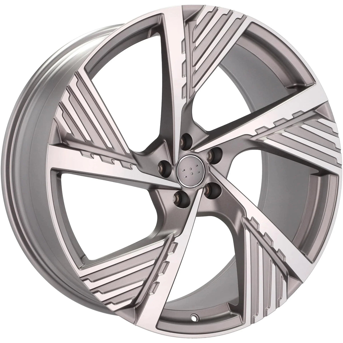 Alu kola pro Audi I5639 8x19 5x112 ET45 66.6 Grey Polished Half Matt | Wheelsup.cz