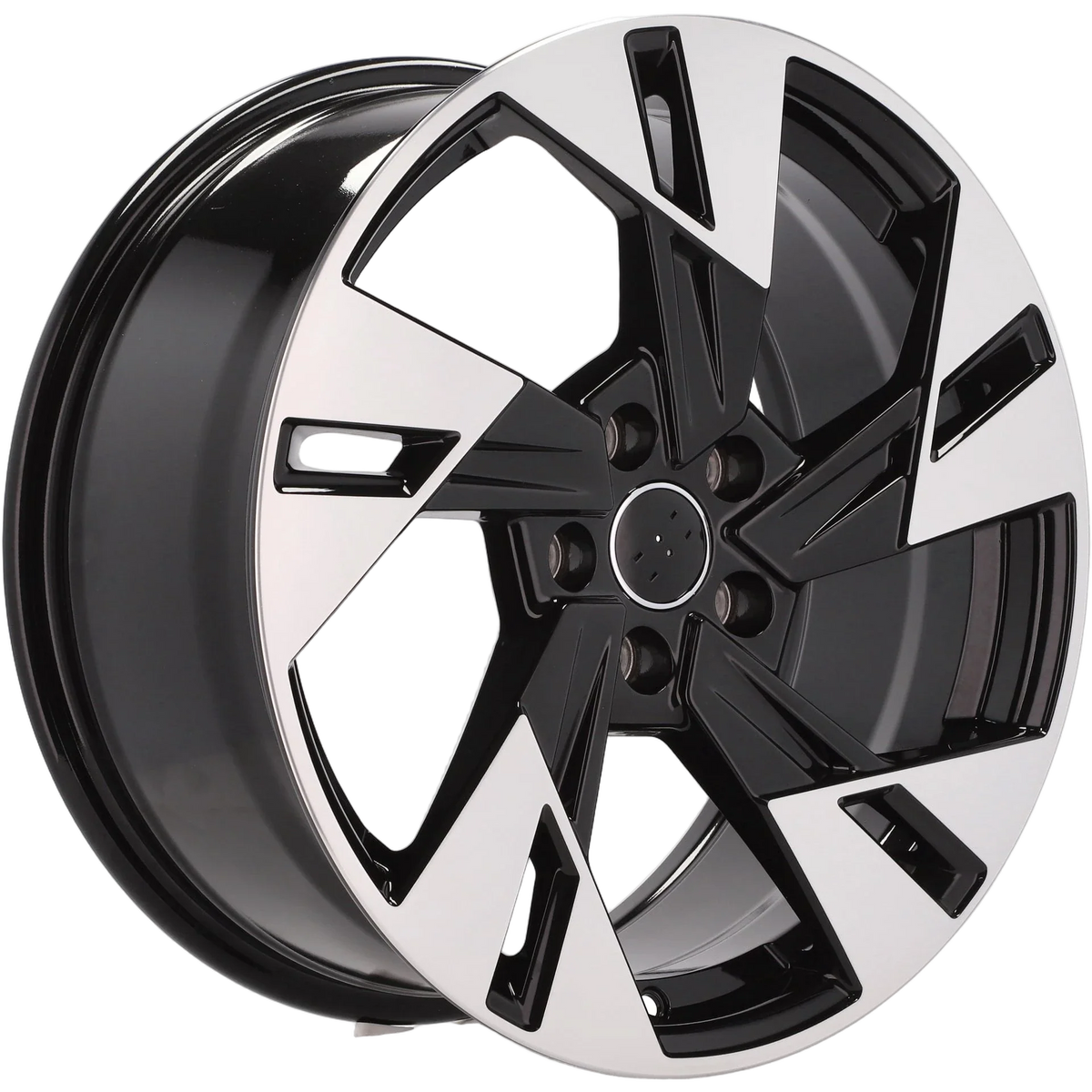 Alu kola pro Audi I5640 8x19 5x112 ET45 66.6 Black Polished | Wheelsup.cz