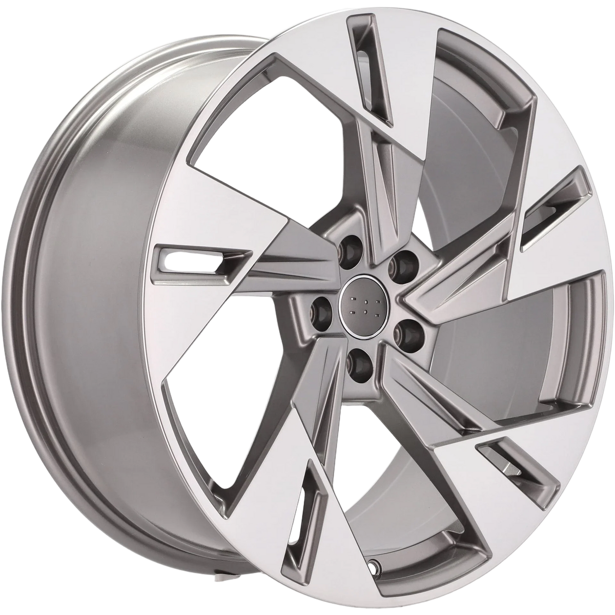 Alu kola pro Audi I5640 8x19 5x112 ET45 66.6 Grey Polished | Wheelsup.cz