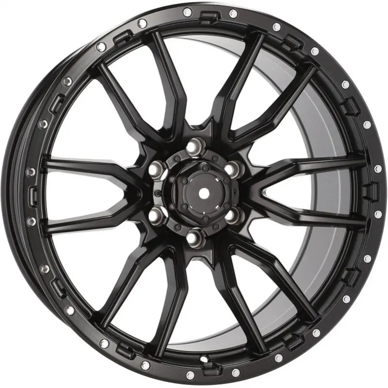 Alu kola pro Offroad I6098 9x17 6x139.7 ET10 110.1 Black Half Matt | Wheelsup.cz