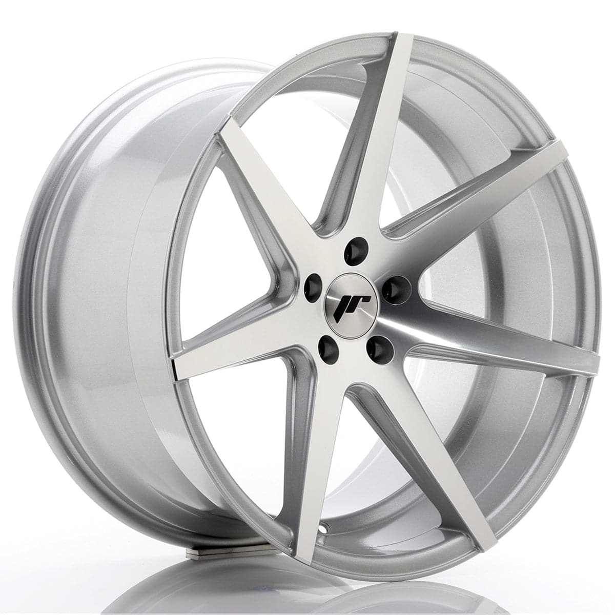 JR Wheels JR20 20x10 ET20-40 5H Blank Silver Machined - Wheelsup