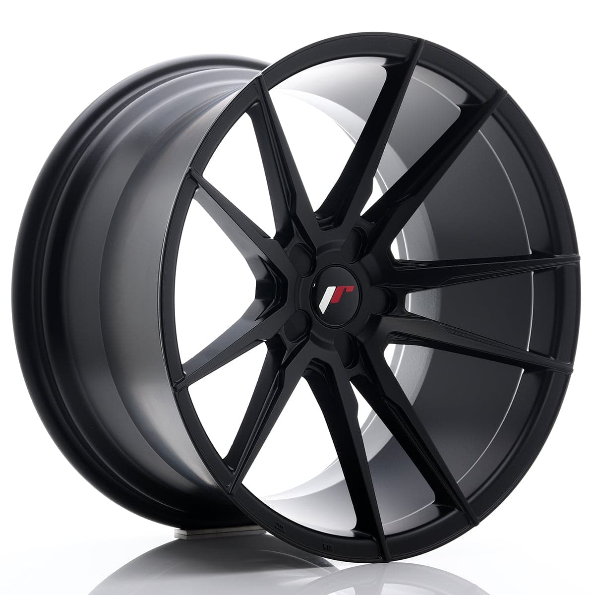 JR Wheels JR21 20x8,5 ET20-40 5H BLANK Matt Black - Wheelsup
