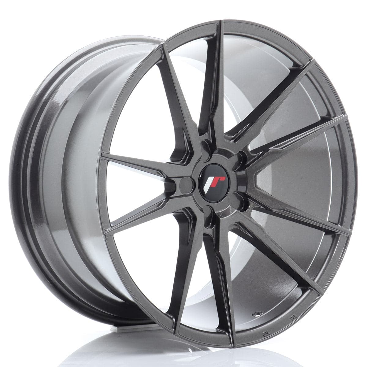 JR Wheels JR21 19x11 ET15-30 5H BLANK Hyper Gray - Wheelsup