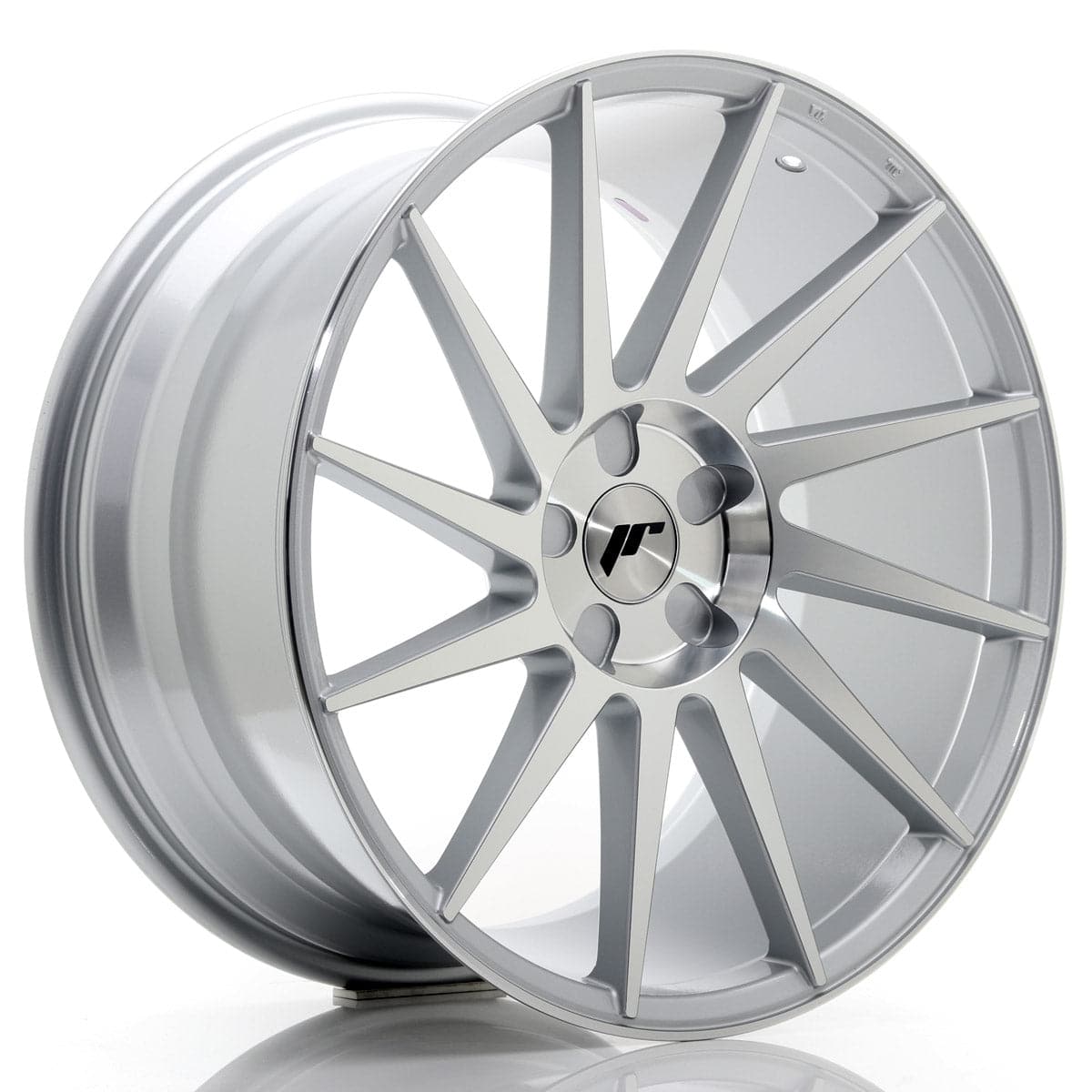 JR Wheels JR22 18x8,5 ET40 BLANK Silver Machined Face - Wheelsup