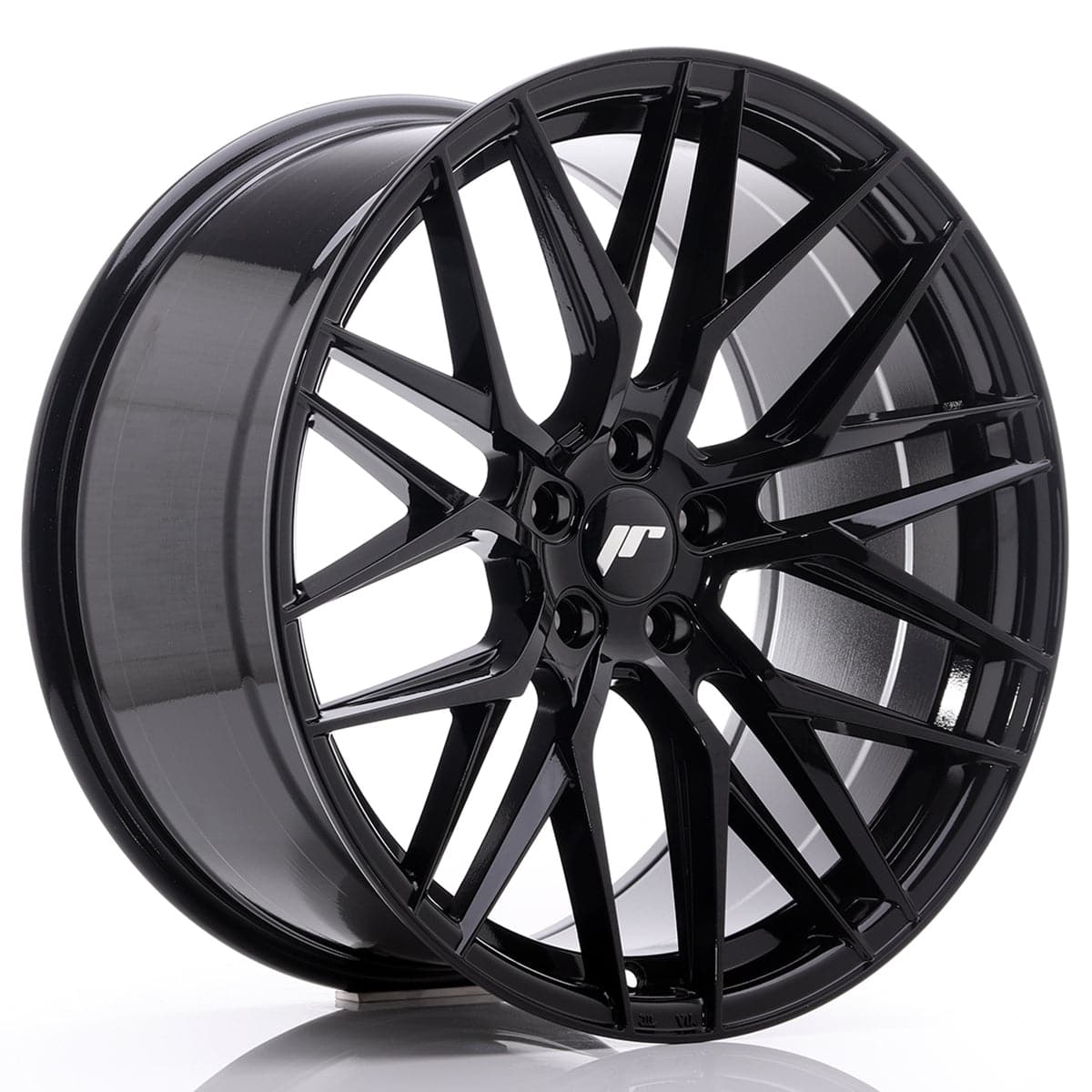 JR Wheels JR28 18x7,5 ET40 BLANK Gloss Black - Wheelsup