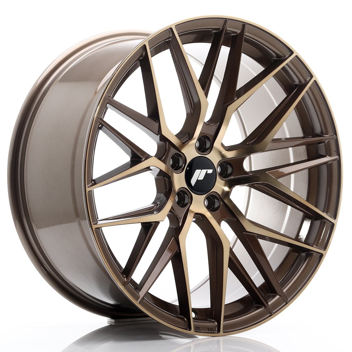 JR Wheels JR28 17x8 ET25-40 BLANK Platinum Bronze - Wheelsup
