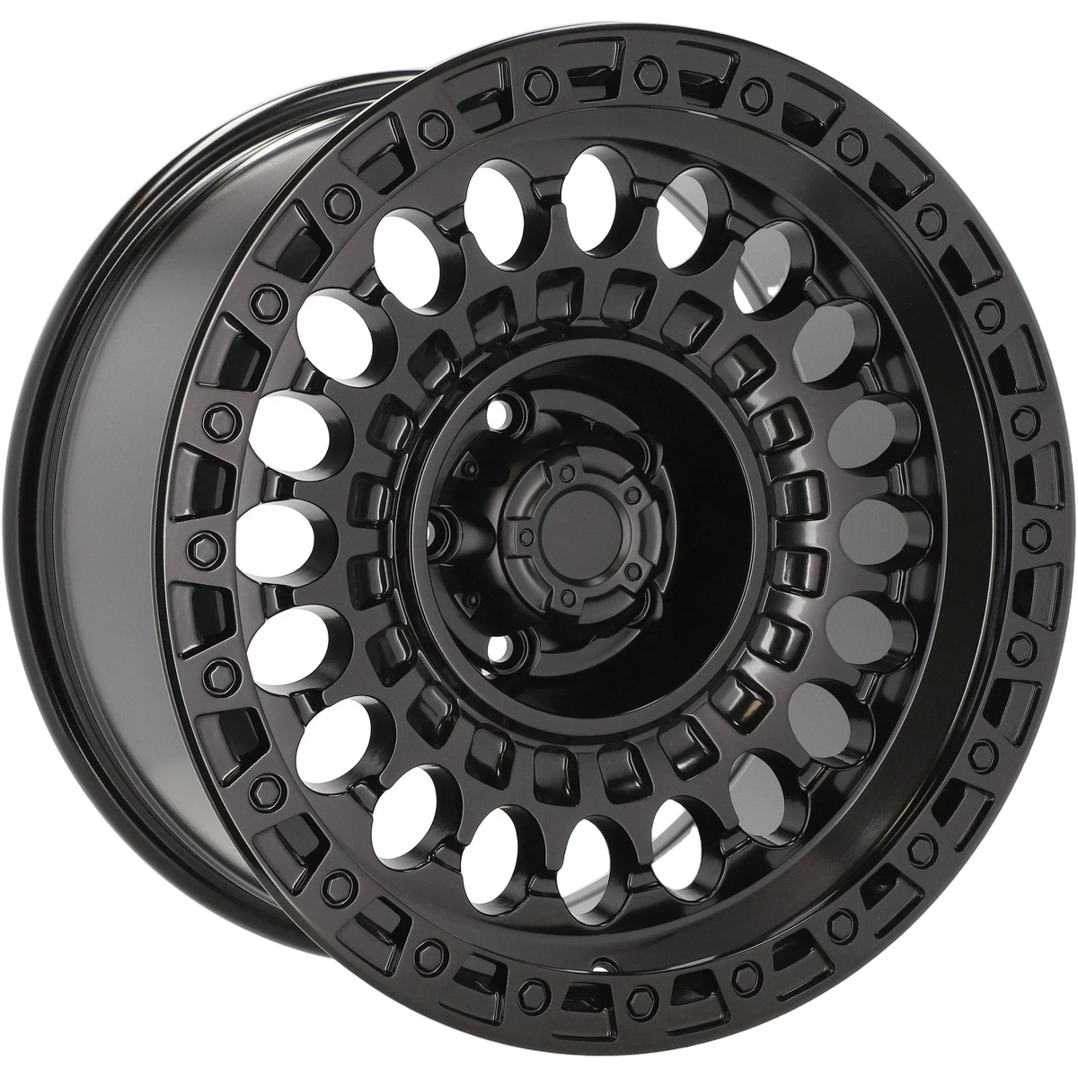 Alu kola pro Offroad JT220 8.5x16 5x139.7 ET-12 110.1 Black Matt | Wheelsup.cz