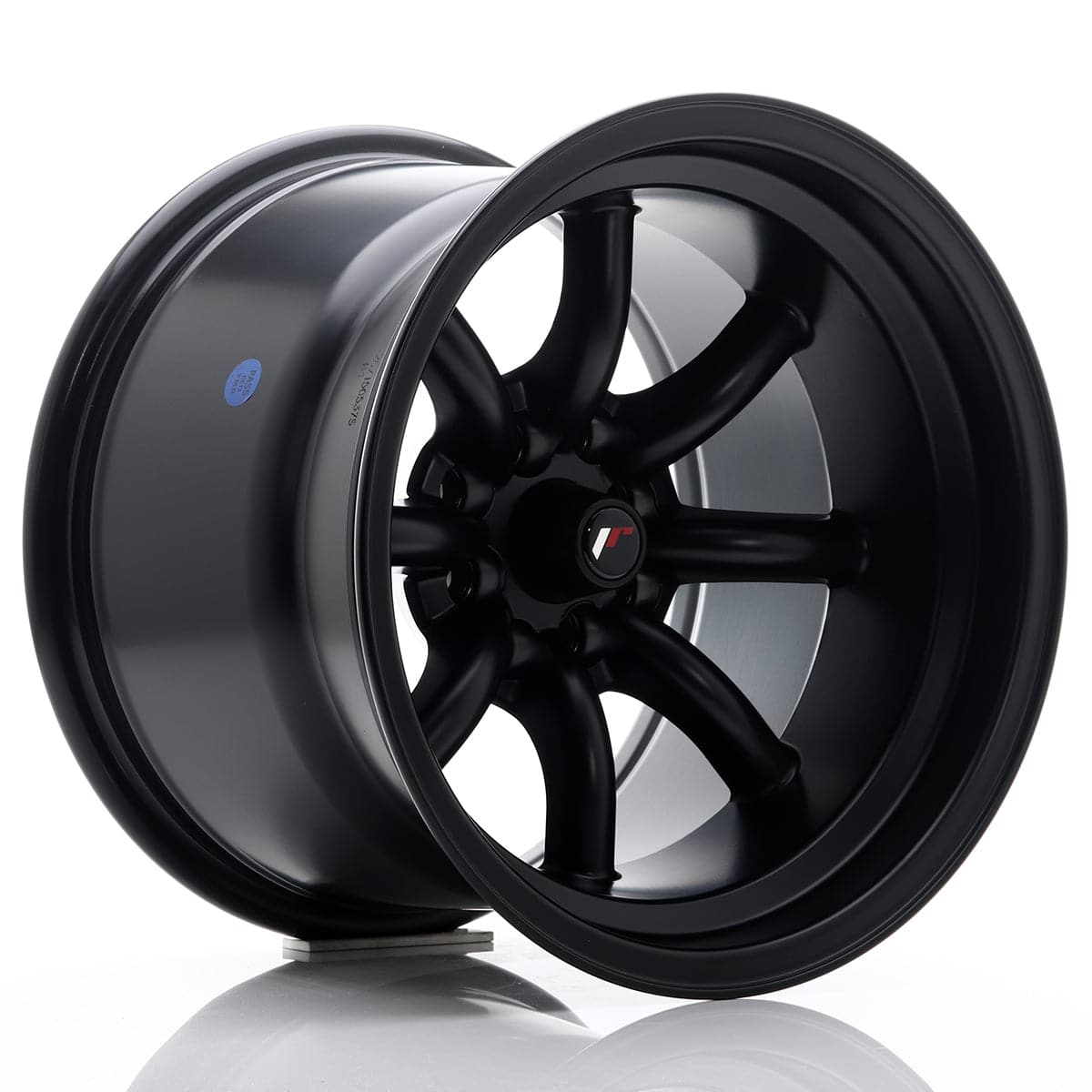 JR Wheels JR19 16x8 ET-20-0 BLANK Matt Black - Wheelsup