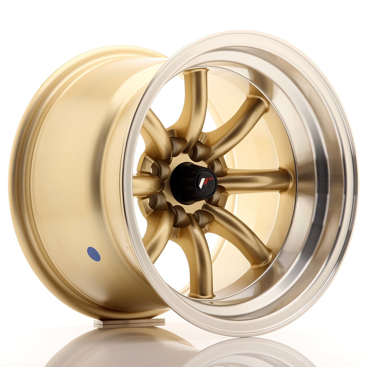JR Wheels JR19 17x8 ET-20-0 BLANK Gold - Wheelsup