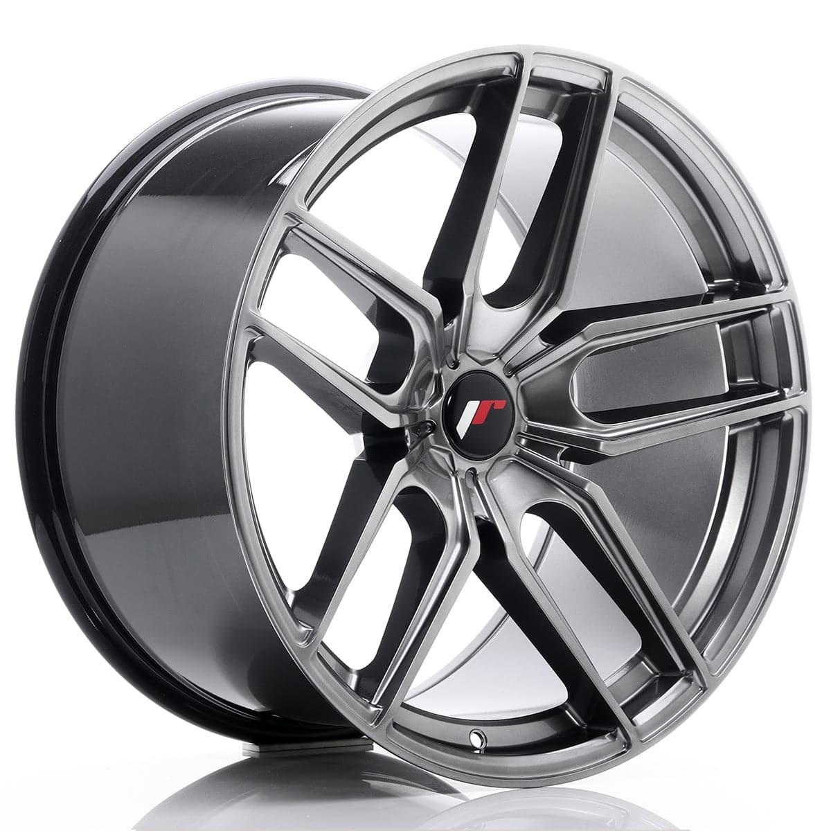 JR Wheels JR25 19x8,5 ET20-40 5H BLANK Hyper Black - Wheelsup