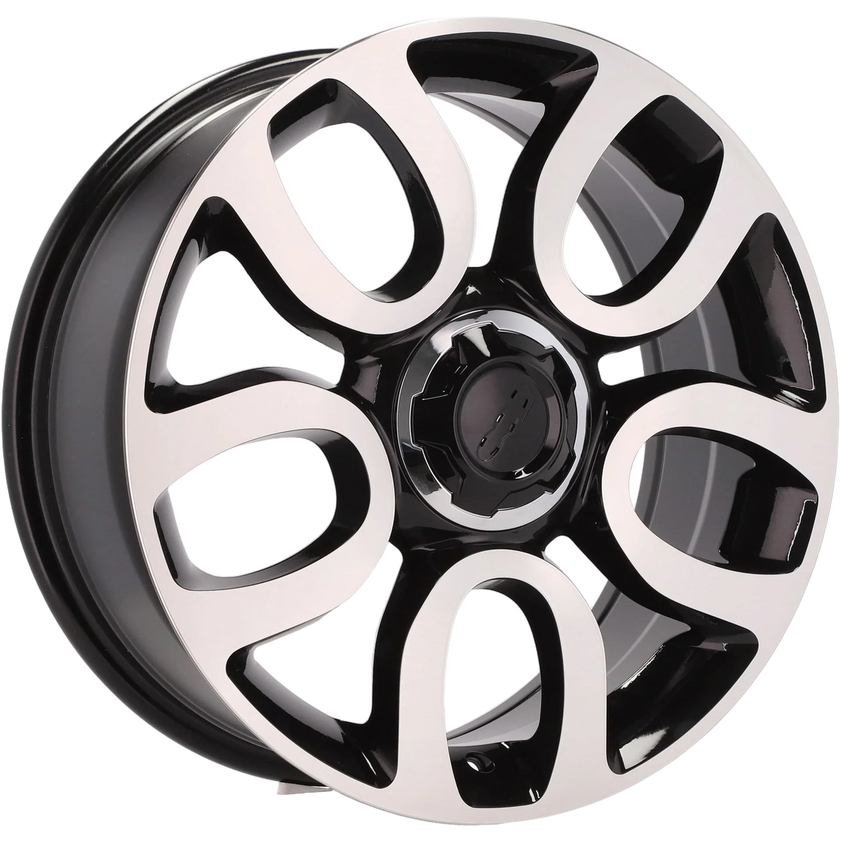 Alu kola pro Fiat L1291 7x17 5x98 ET41 58.1 Black Polished | Wheelsup.cz