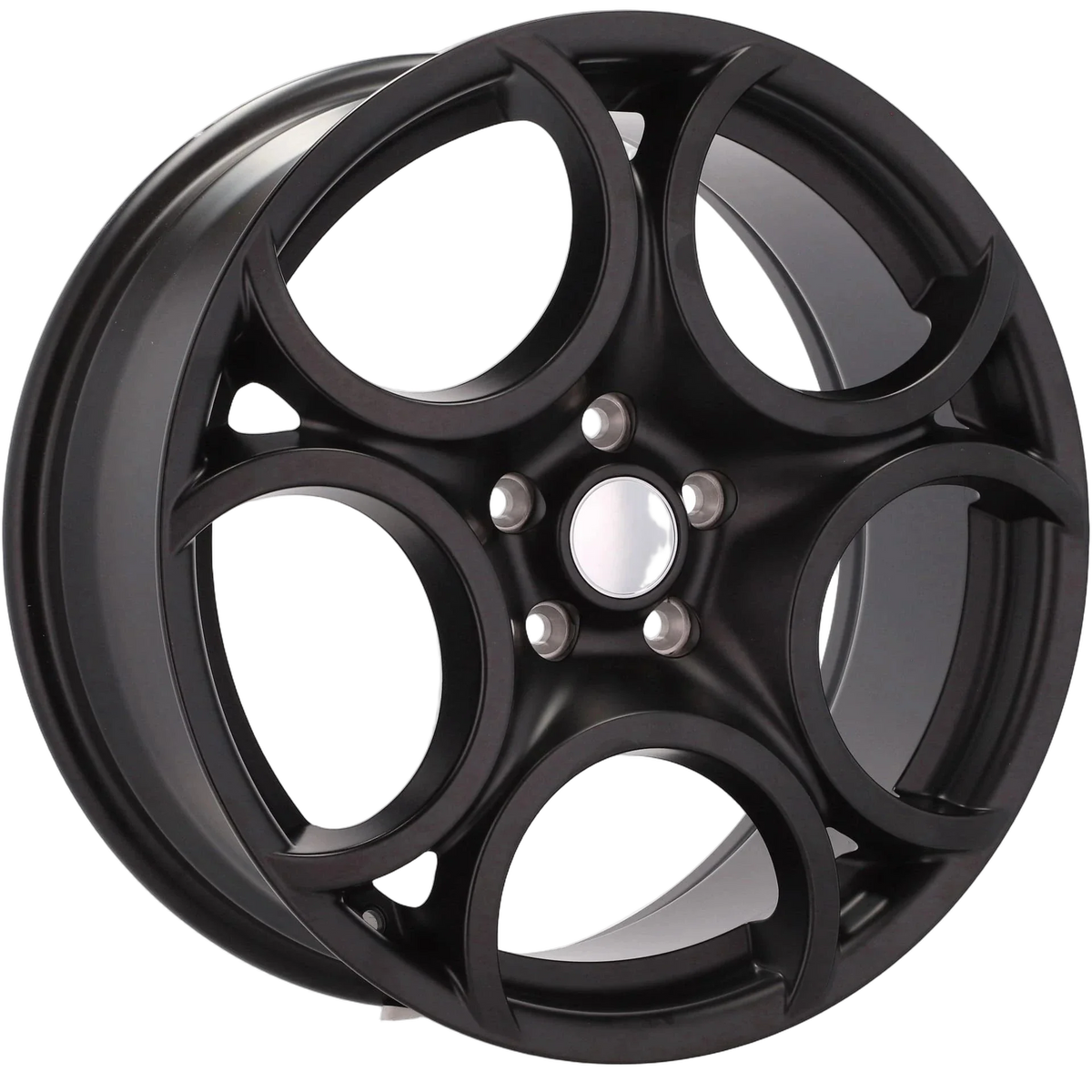 Alu kola pro Alfa Romeo L1432 7.5x18 5x110 ET41 65.1 Black Half Matt | Wheelsup.cz