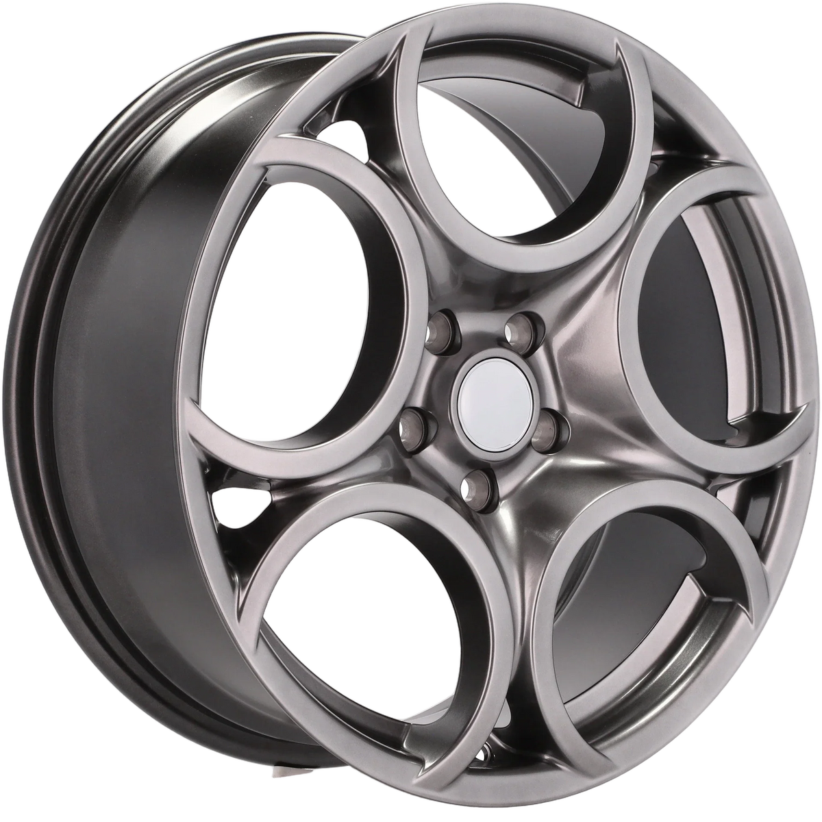 Alu kola pro Alfa Romeo L1432 7.5x18 5x110 ET41 65.1 Hyper Black | Wheelsup.cz