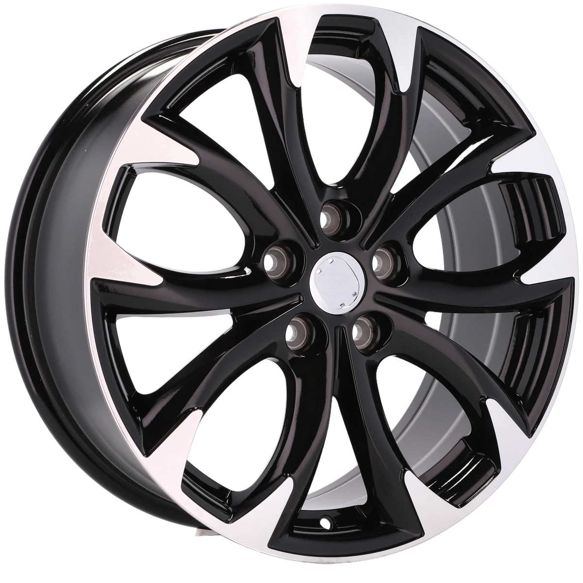 Alu kola pro Mazda L1470 7.5x18 5x114.3 ET50 67.1 Black Polished | Wheelsup.cz