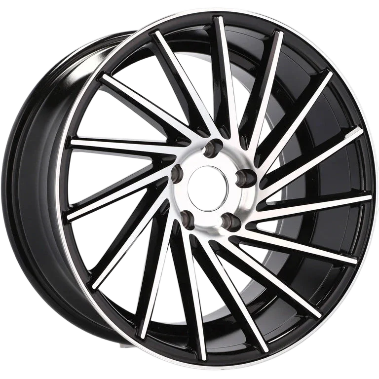 Alu kola replika Vossen LU589 9.5x19 5x120 ET38 72.6 Black Polished | Wheelsup.cz