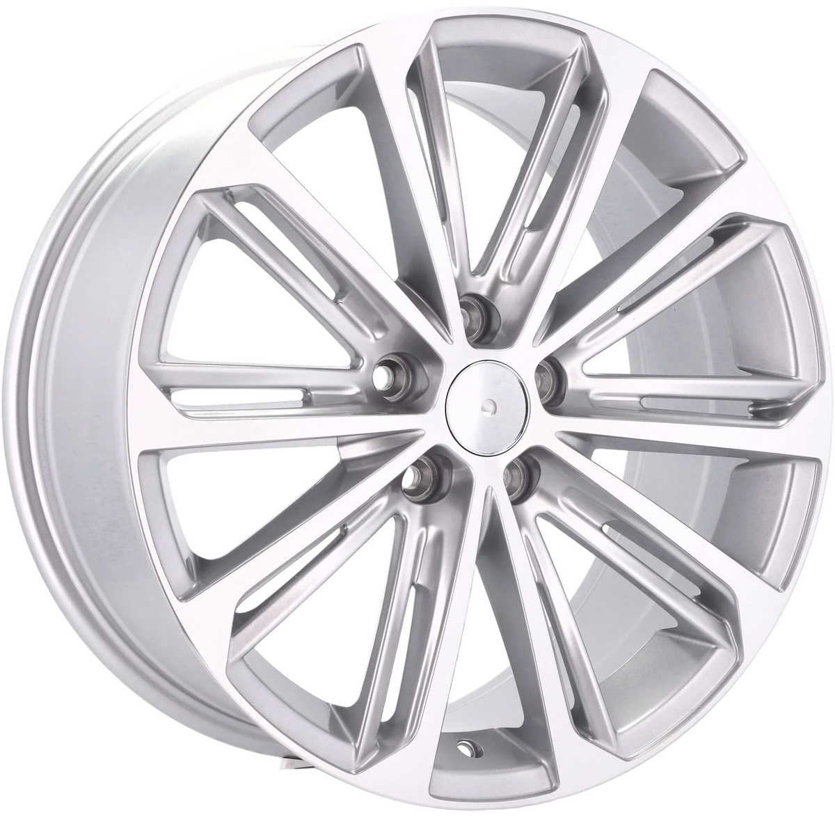 Alu disky pre Volkswagen LU980 8x18 5x112 ET44 57.1 Strieborná