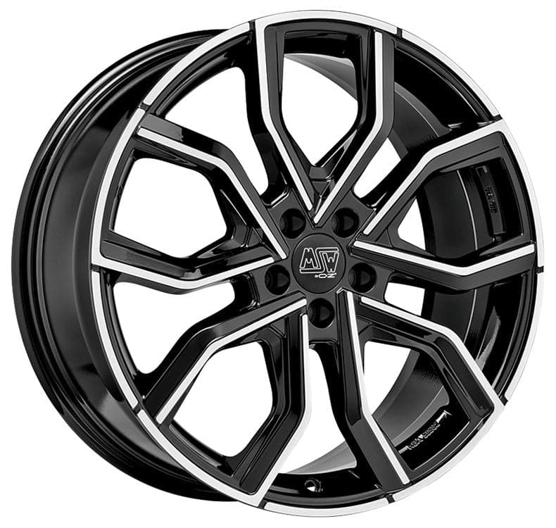 MSW 41 8x19 5x112 ET34 73,1 Gloss Black Full Polished - Wheelsup.sk