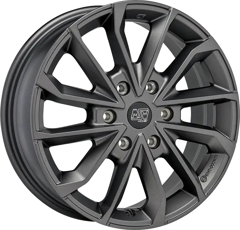 Alu kola MSW 42 VAN 7.5x19 6x120 ET52 Matt Dark Grey