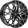 Alu disky MSW 51 11x21 5x112 ET38 66.6 Čierna