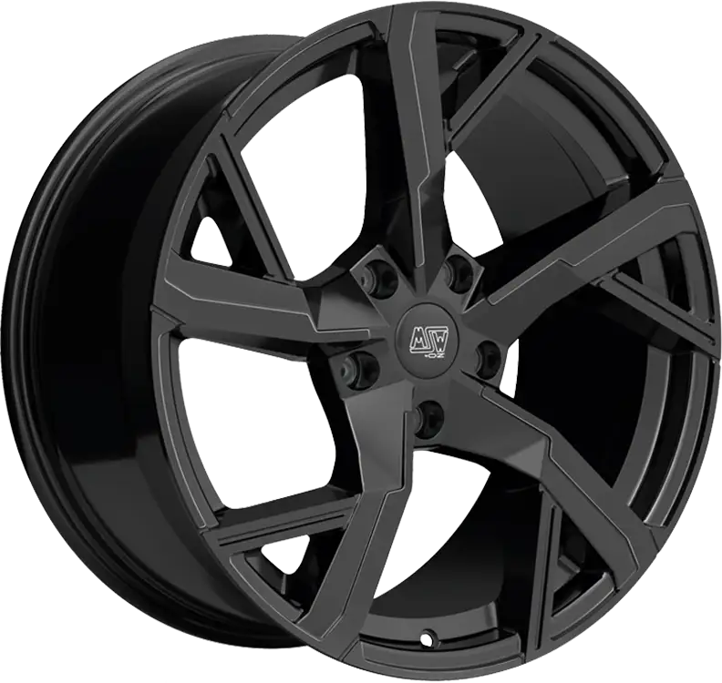 Alu kola MSW 54 8.5x19 5x130 ET55.1 66.6 černá