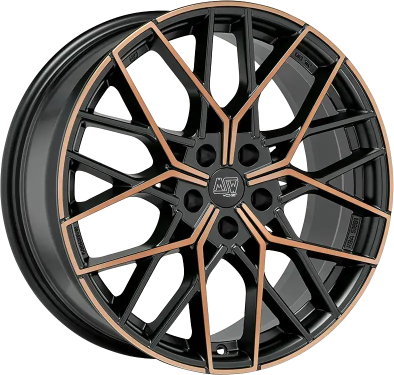 Alu kola MSW 74 8.5x20 5x112 ET40 73 černá