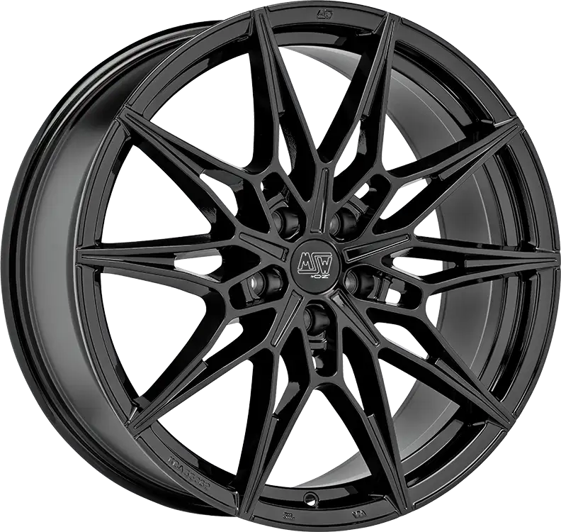 Alu kola MSW 75 8.5x19 5x112 ET26.1 66.6 černá