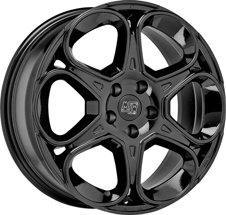 Alu kola MSW 83 7x17 5x110 ET25 Gloss Black