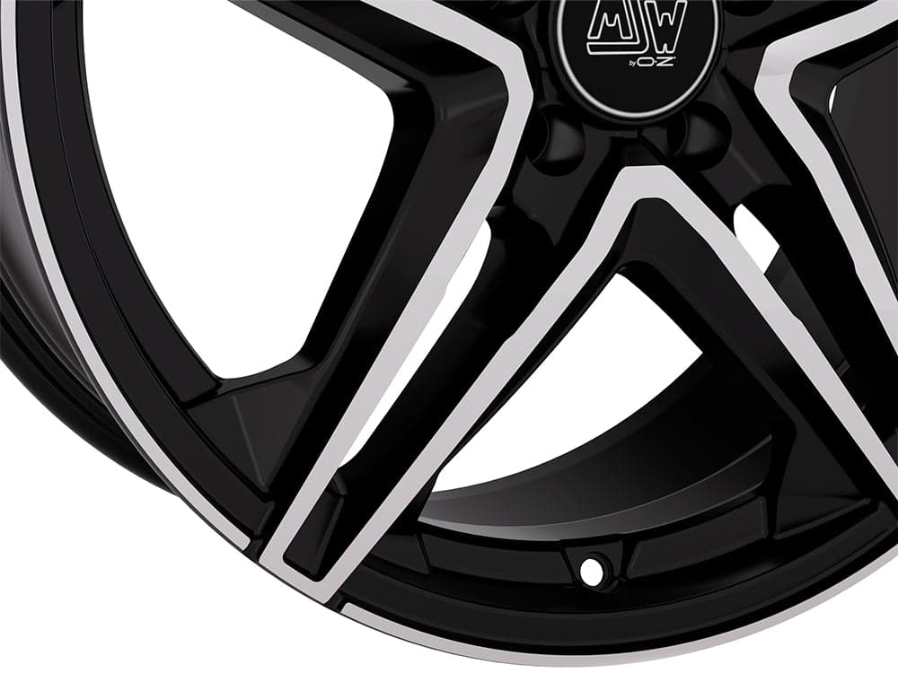 Alu kola MSW 31 7.5x19 5x112 ET40 Gloss Black Full Polished | Wheelsup.cz