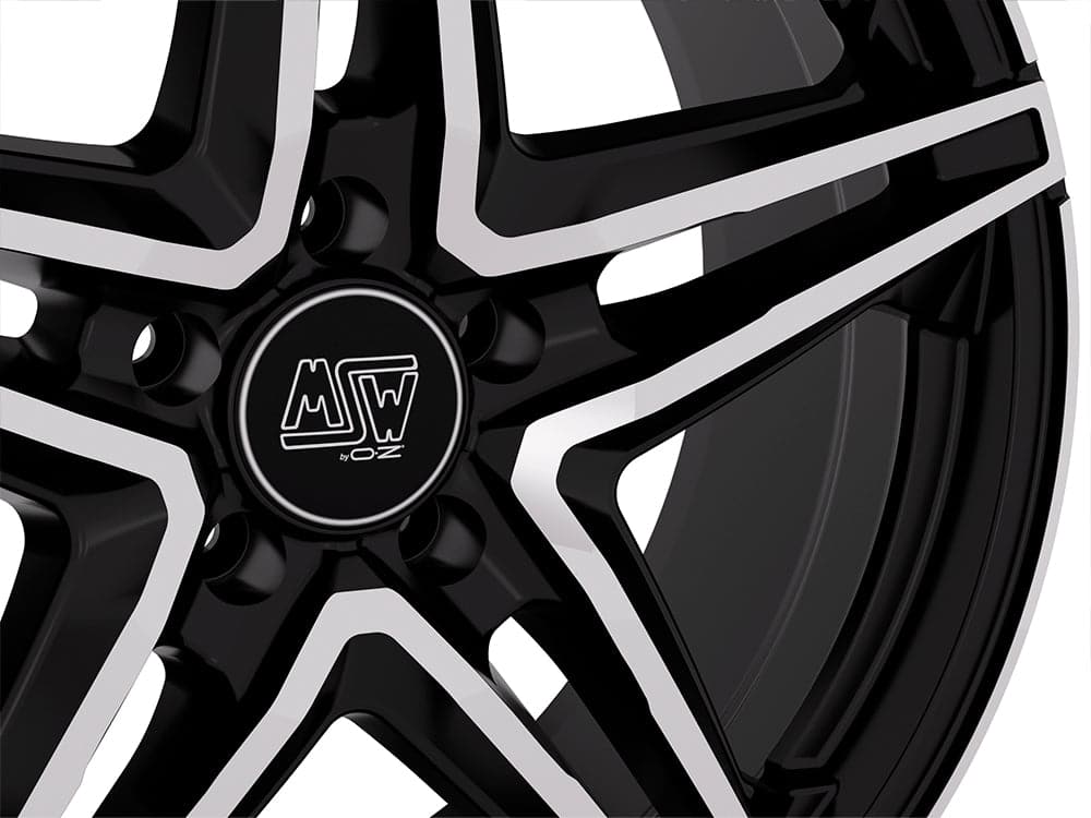 Alu kola MSW 31 7.5x19 5x112 ET32 Gloss Black Full Polished | Wheelsup.cz