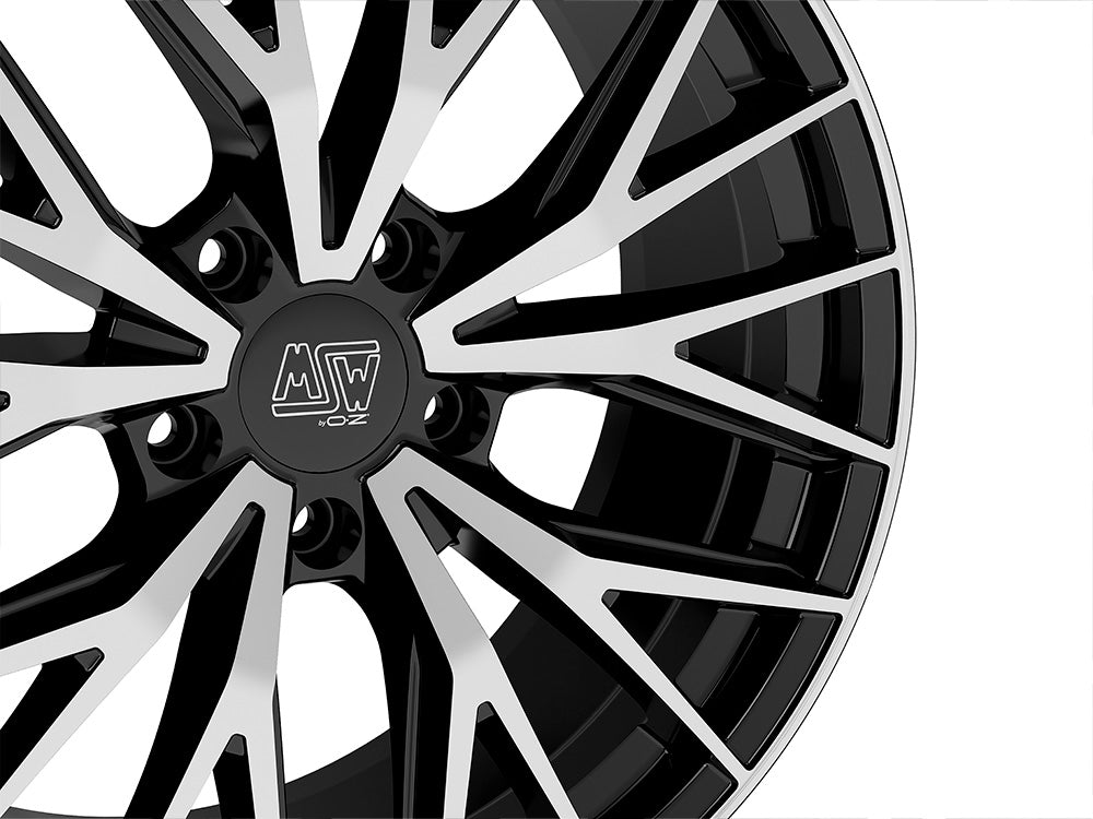 Alu kola MSW 44 9x20 5x130 ET50 Gloss Black Full Polished | Wheelsup.cz