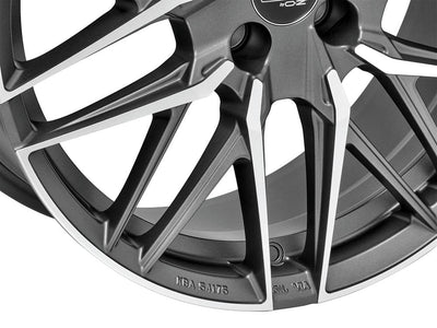 Alu kola MSW 50 11.5x22 5x112 ET42 Matt Gun Metal Full Polished (Mgmfp)-Alu kola-WheelsUp