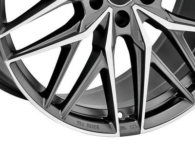 Alu kola MSW 50 11.5x22 5x112 ET42 Matt Gun Metal Full Polished (Mgmfp)-Alu kola-WheelsUp