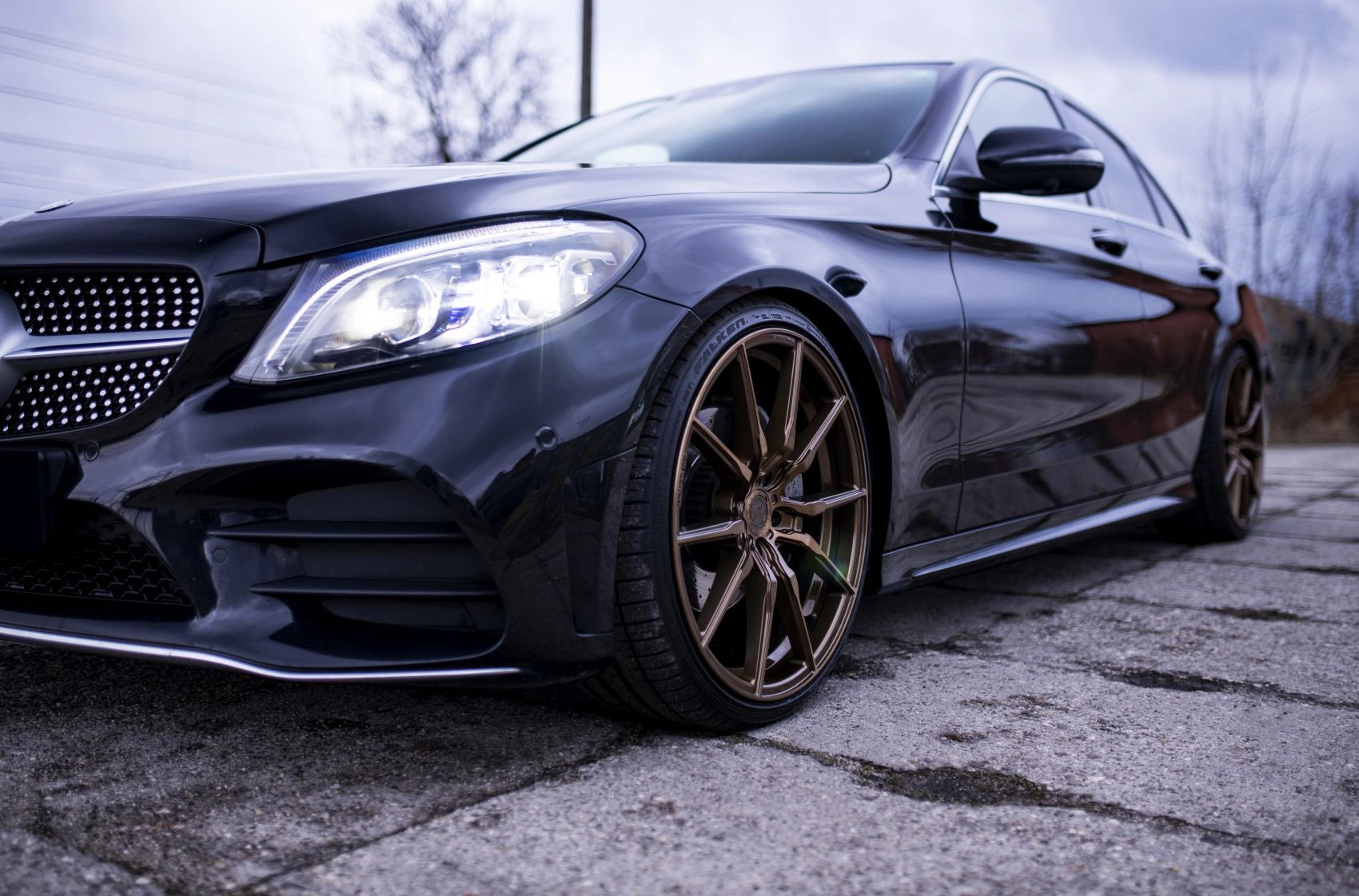 Mercedes Benz C Class C43 C63 Concaver CVR4 Brushed Bronze 48 13877.webp
