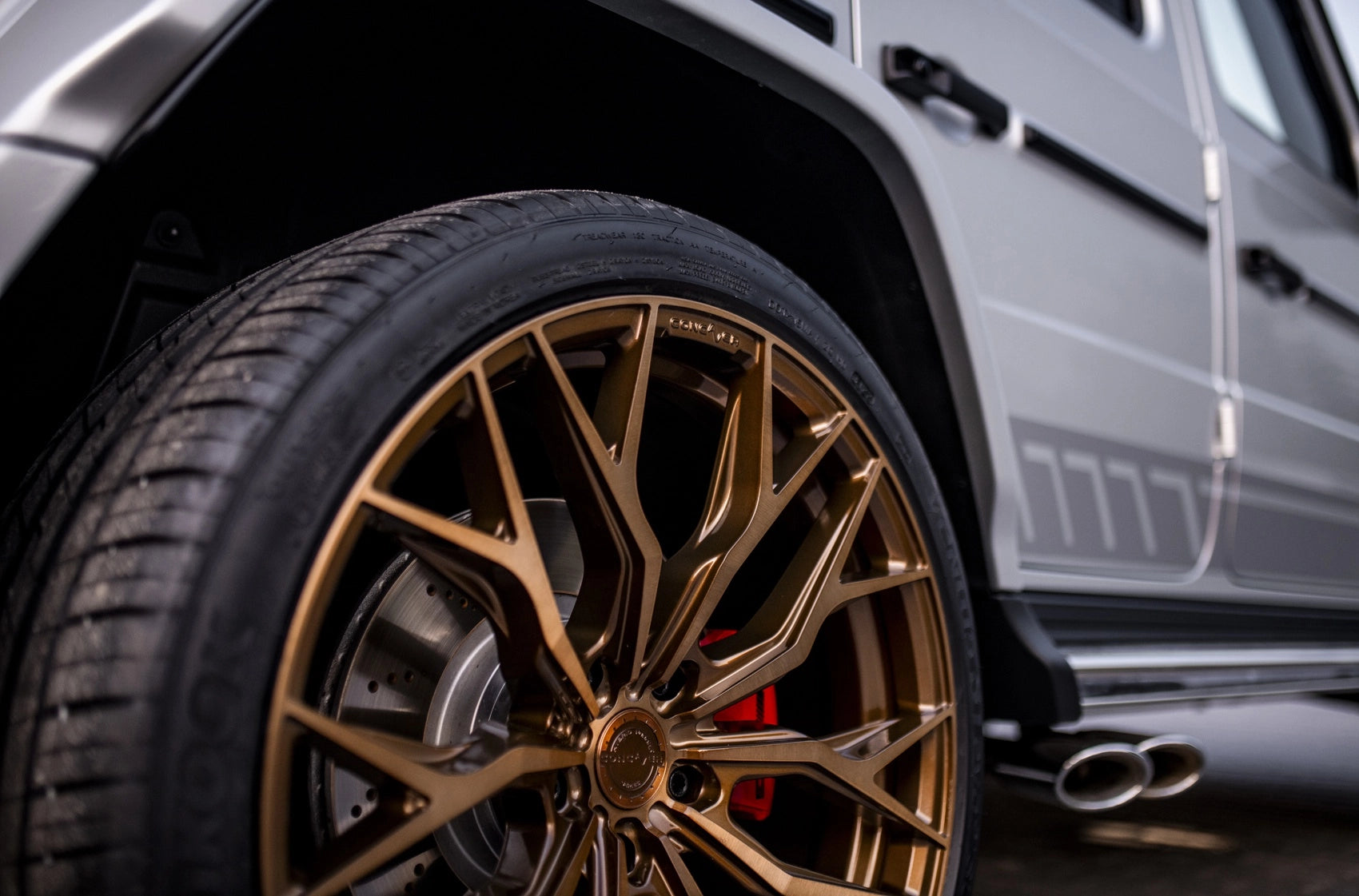 Mercedes Benz G klass G63 Concaver CVR1 Brushed Bronze 1143 12345.webp