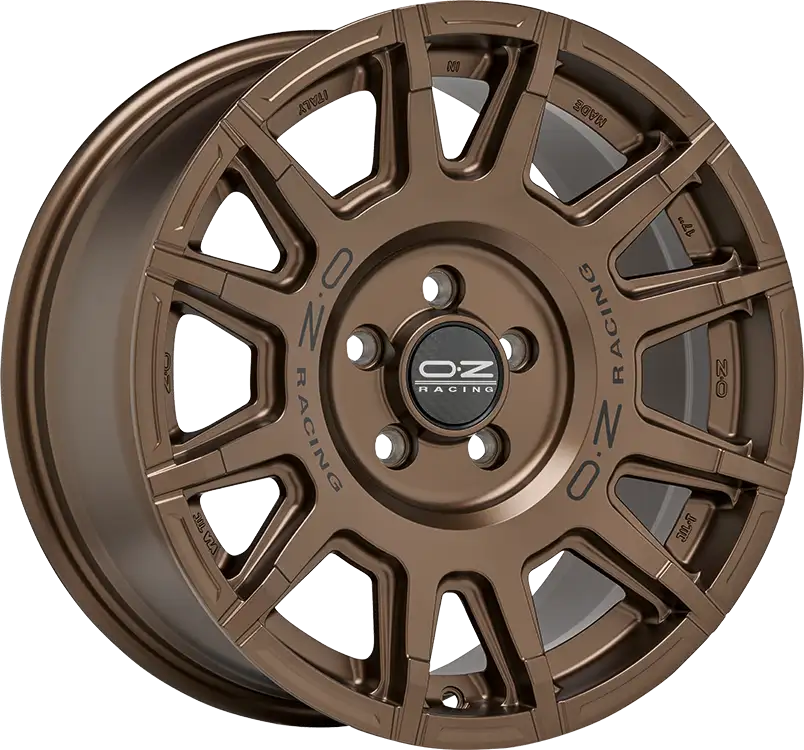 Alu kola OZ RALLY LEGEND 9x20 5x120 ET45 Matt Bronze + Black Lettering