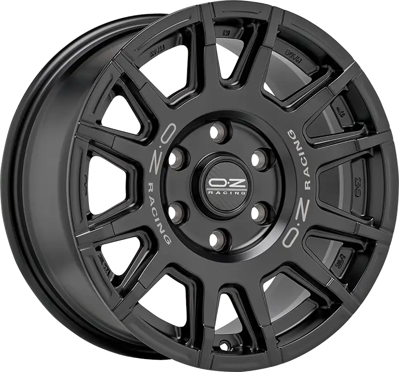 Alu kola OZ RALLY LEGEND 8x17 5x150 ET25 Matt Black + Dark Lettering